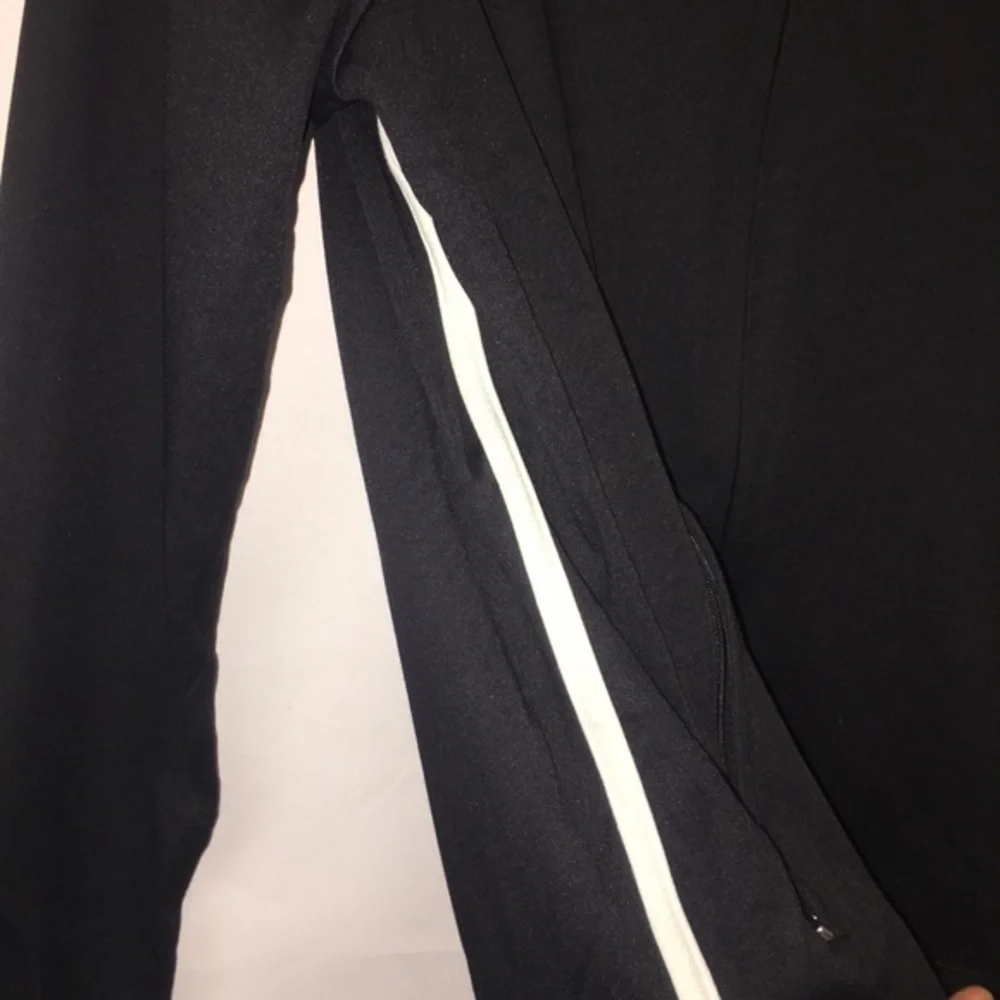 Lands' End Track Jacket Black White M‎